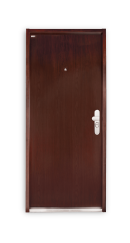 Dveře Securido F3/C hladké / mahagon