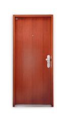 Dveře Securido F3/B hladké / ořech