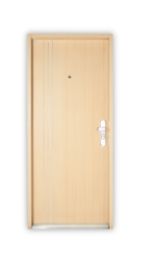 Dveře Securido F1/A se třemi pásy / javor